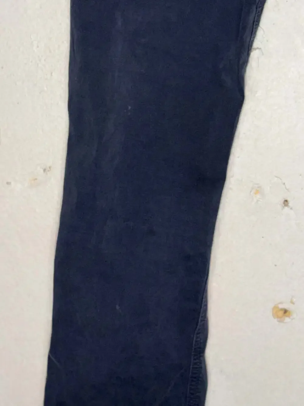 PAIGE Men's Size 31 Federal Slim Straight Leg Corduroy Pants Navy Blue